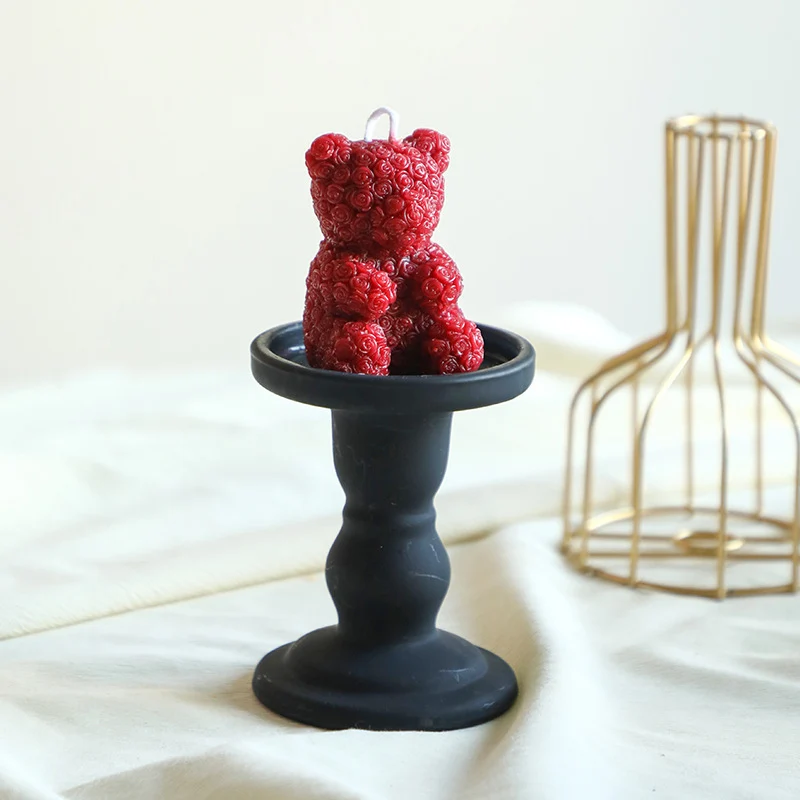 Twisted Spiral Taper Candle Pair Decorative Scented Home Accent