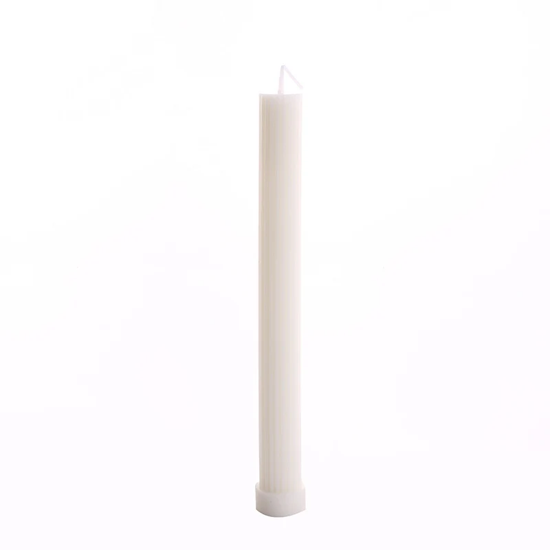 Twisted Spiral Decorative Taper Candle