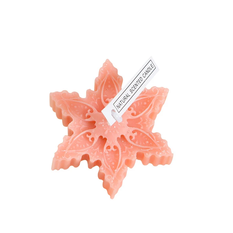 Textured Kernel Sculpted Scented Soy Wax Pillar Candle
