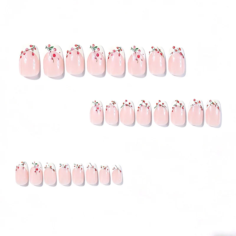 Floral-Themed Nail Art Extensions Stornfield