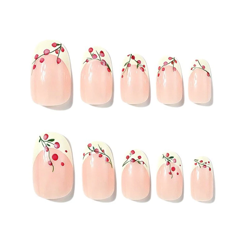 Floral-Themed Nail Art Extensions Stornfield