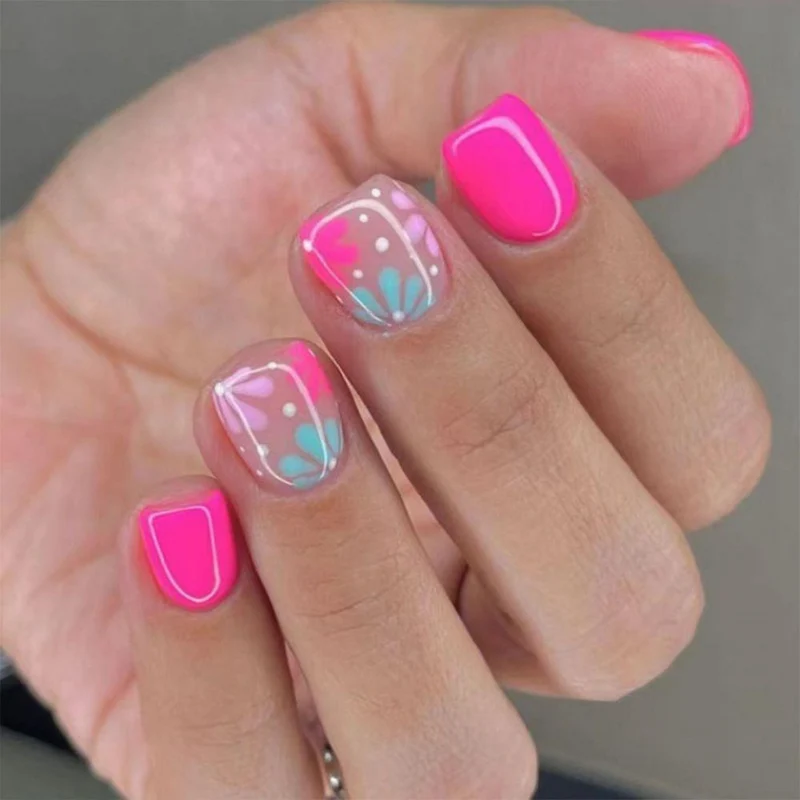Floral-Themed Nail Art Enhancements Stornfield