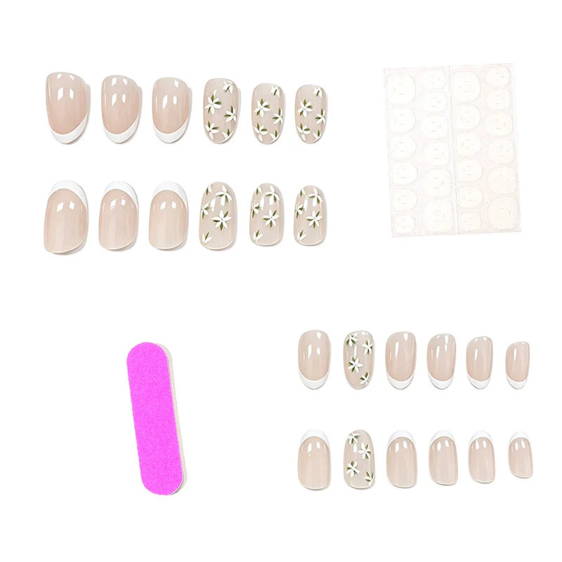 Floral-Themed Nail Art Enhancements Stornfield 1789915939