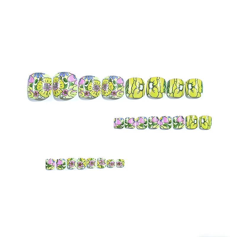 Floral Pedicure Nail Art Stornfield