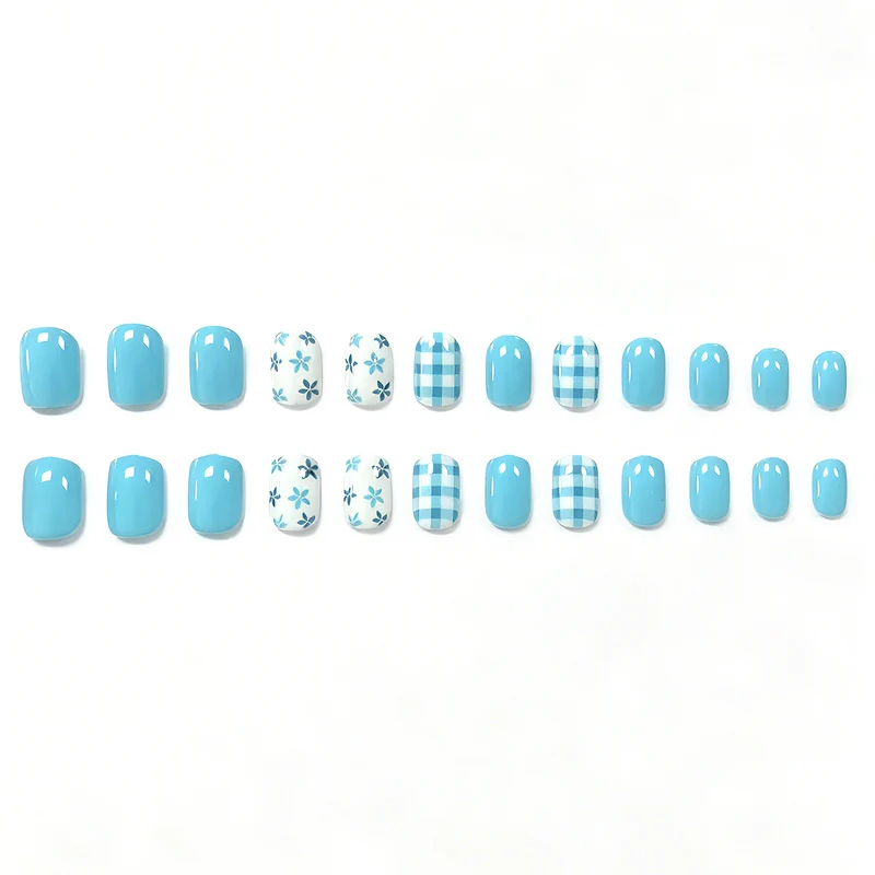 Floral Patterned Nail Art Enhancements Stornfield 1789915405
