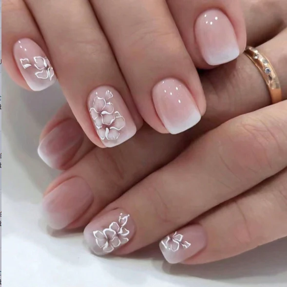 Floral Pattern Nail Art Set Stornfield
