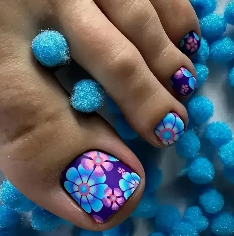 Floral Nail Design Enhancements Stornfield