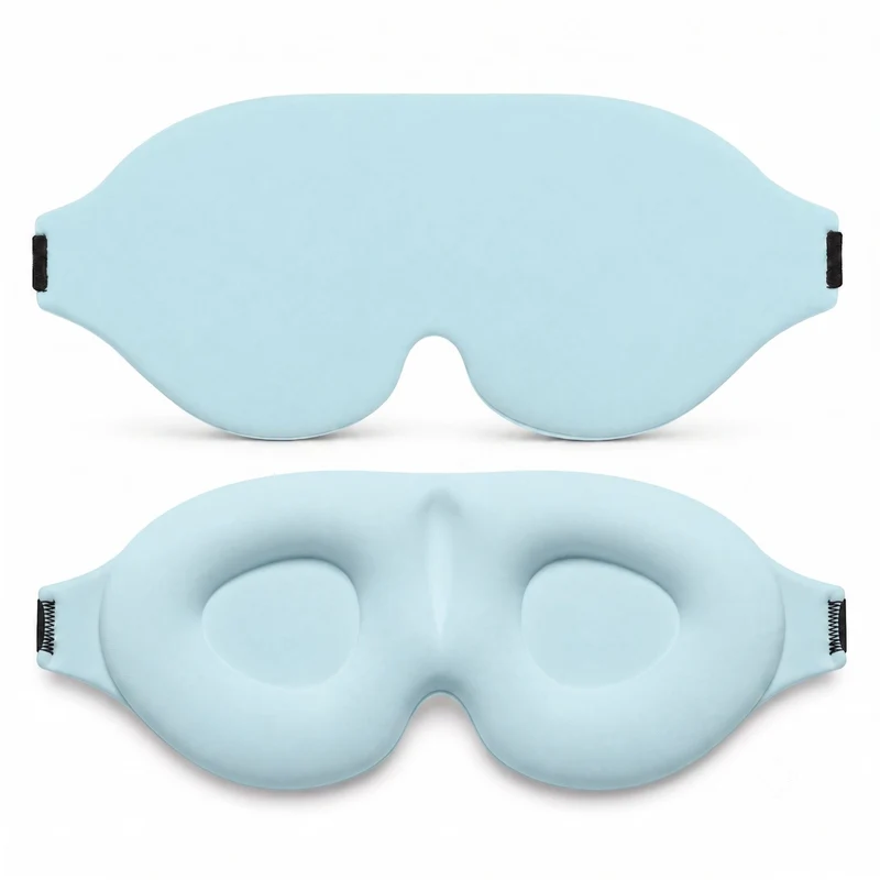 Skulptierte ergonomische Augenmaske aus Memory-Schaum fürs Schlafen Karnz
