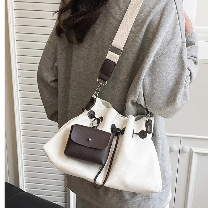 Drawstring Casual Tote Bag