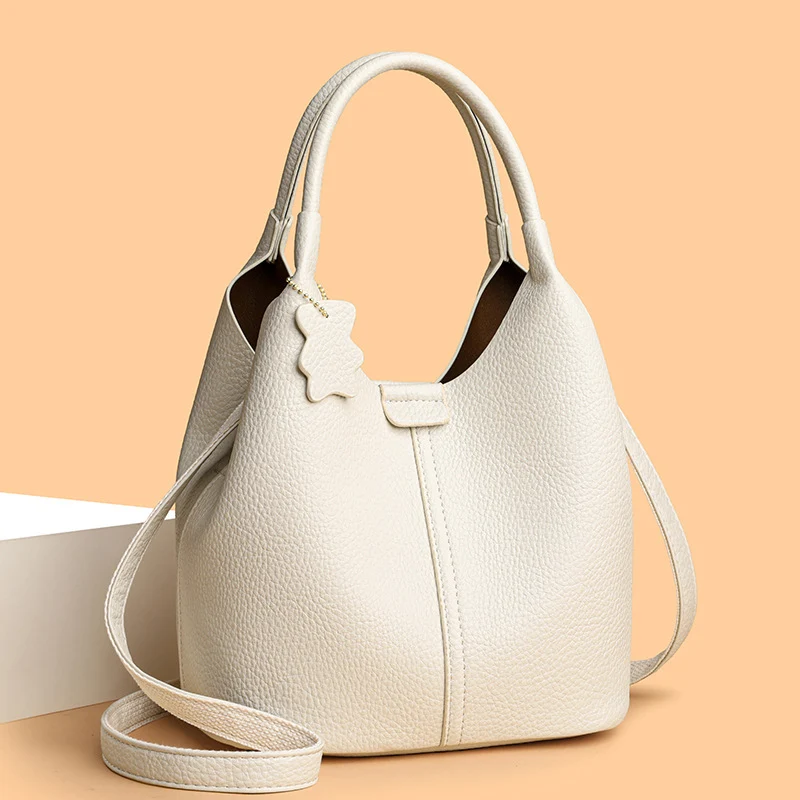 Chic Structured Leather Tote Bag
