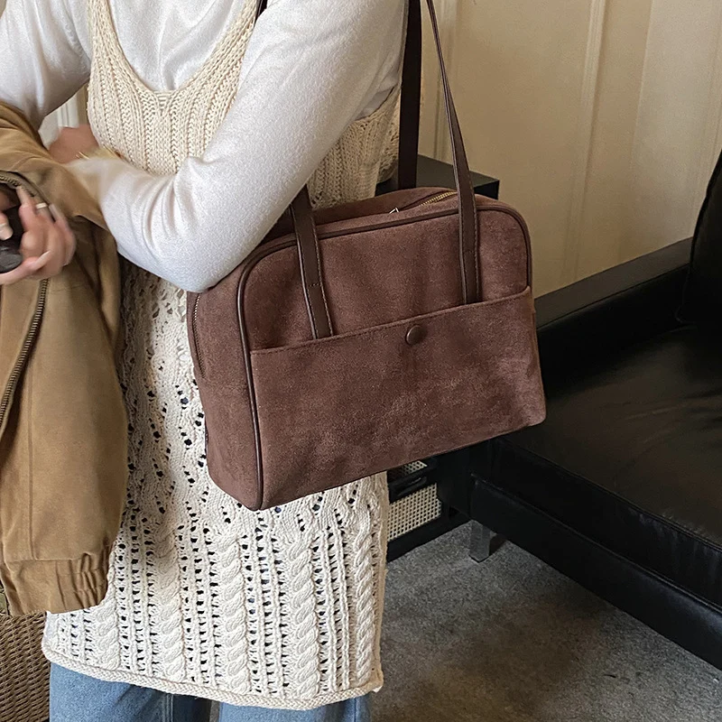 Chic Structured Handheld Tote Bag