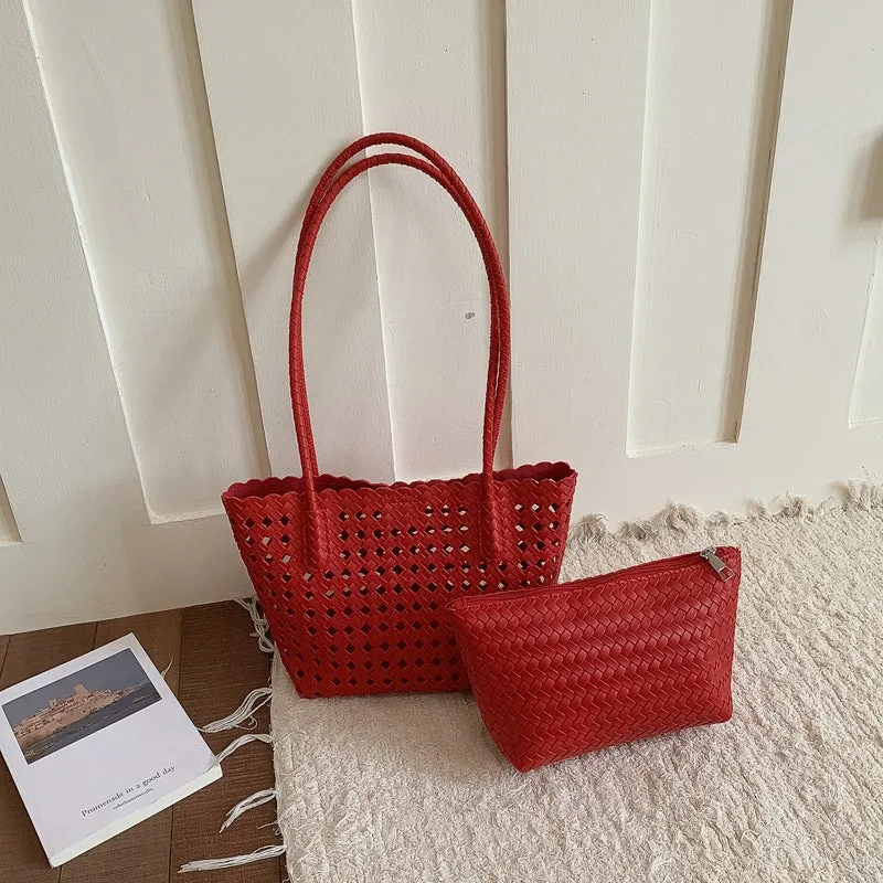 Chic Handwoven Tote Bag
