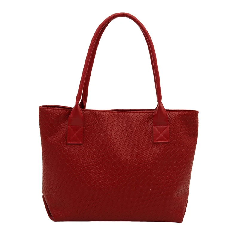 Gewebte strukturierte Tote-Handtasche