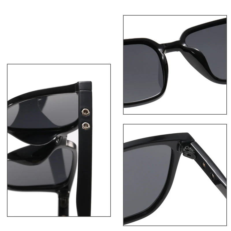 Dame moteriktig solbrille i trendy skilpaddemønster Luvikno