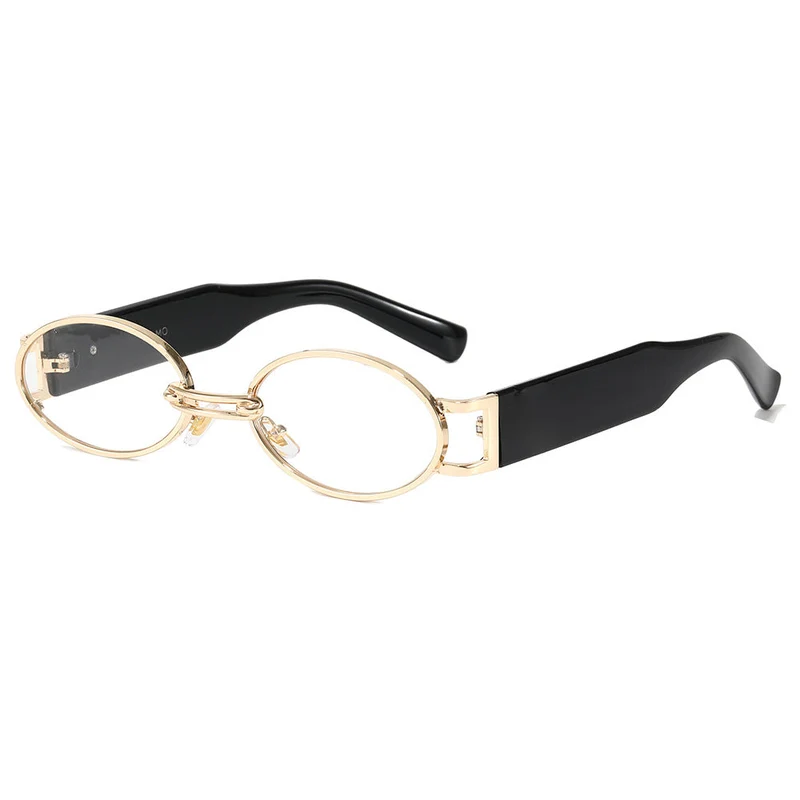 Dame moteriktig solbrille i oval design Luvikno