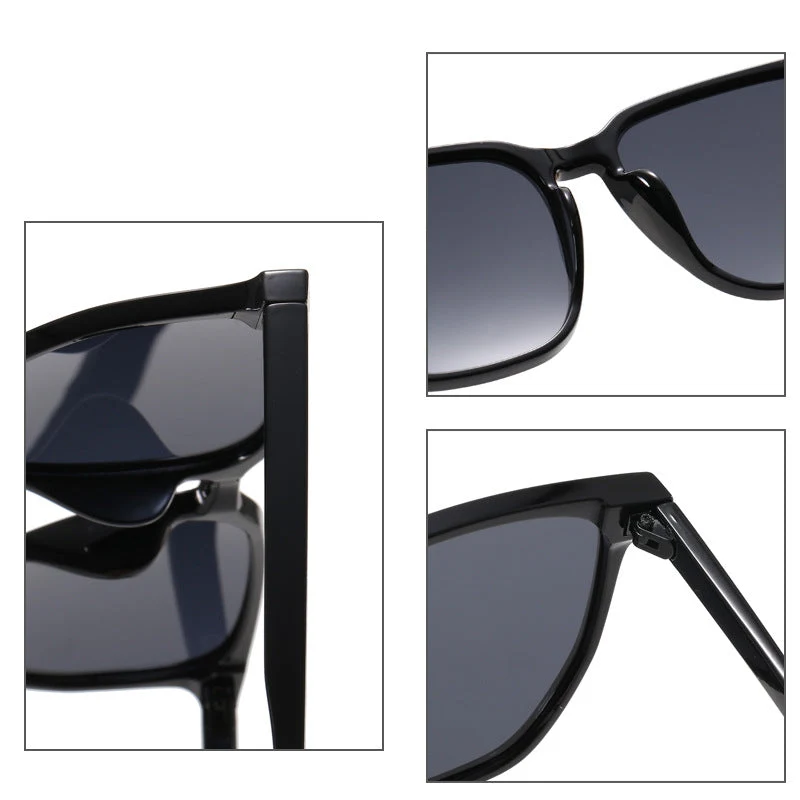 Dame moteriktig solbrille i klart design Luvikno