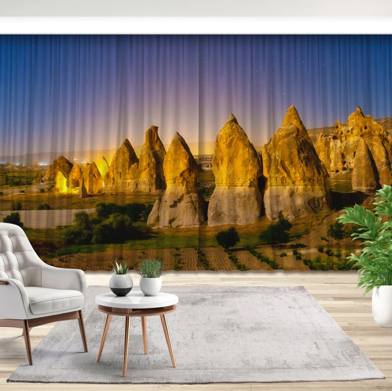 Fotovorhang "Hohe Felsen"