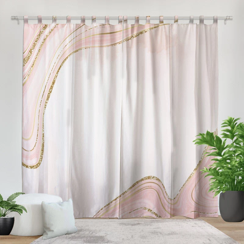 Fotovorhang "Marmor Rosa"