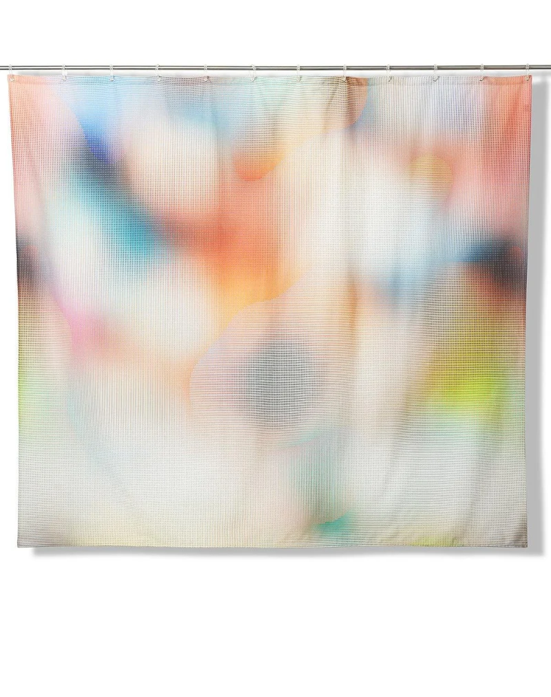 Artist Cotton Shower Curtain "Falster" by Christoffer Joergensen