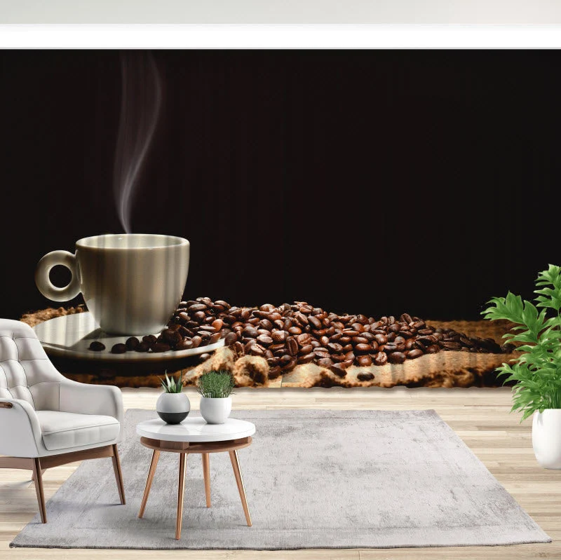 Fotovorhang "Kaffeetasse"