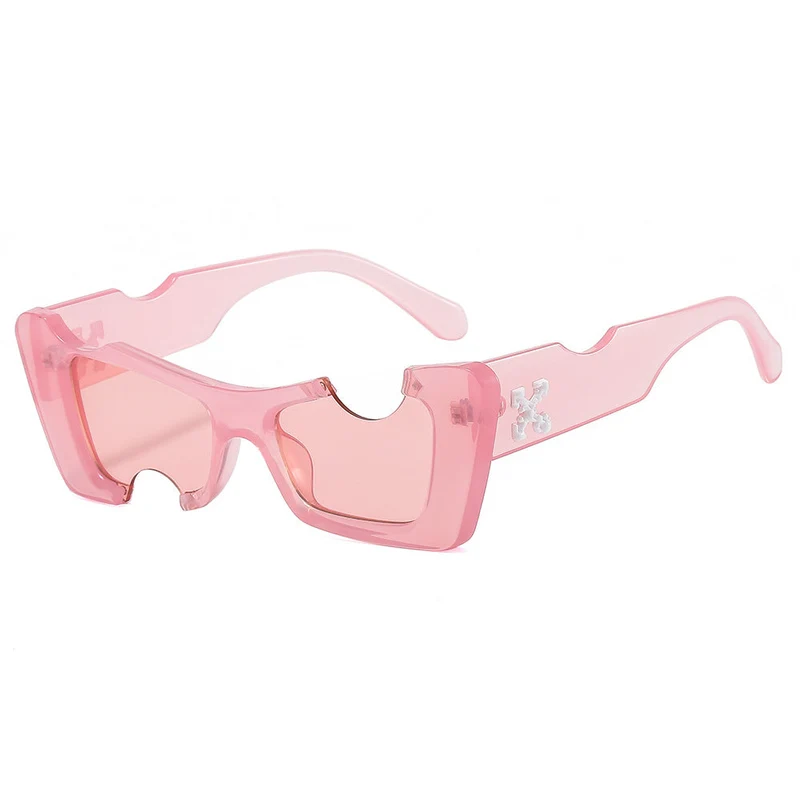 Dame futuristisk designer solbrille Luvikno