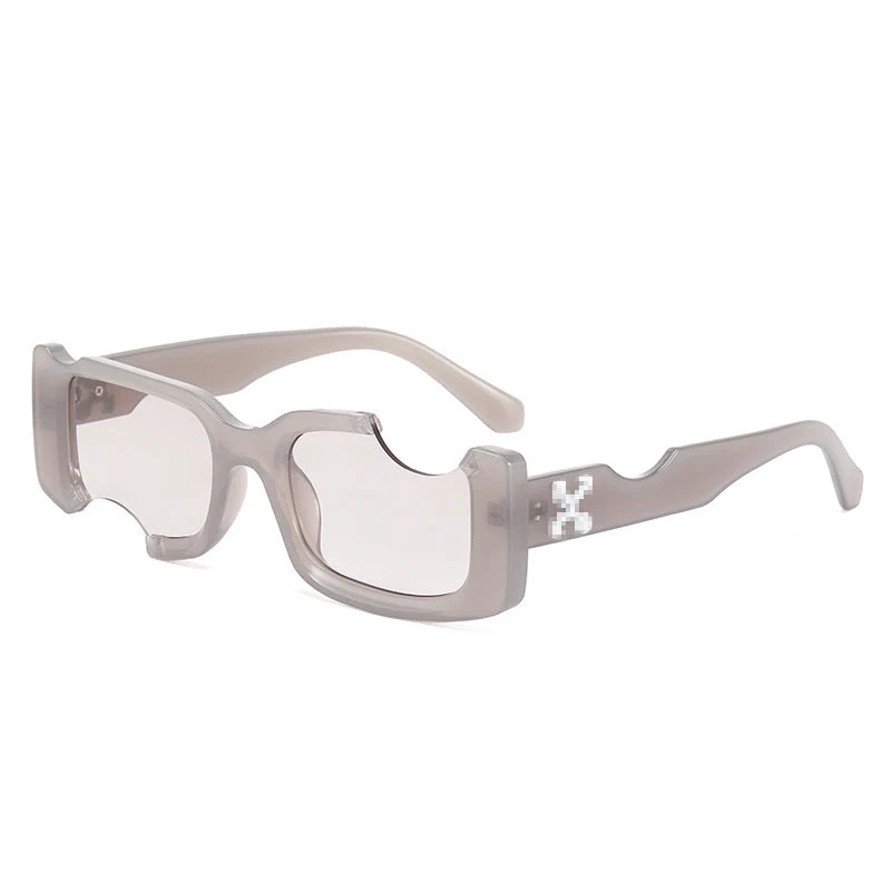 Dame eksklusiv moderne solbrille med futuristisk design Luvikno