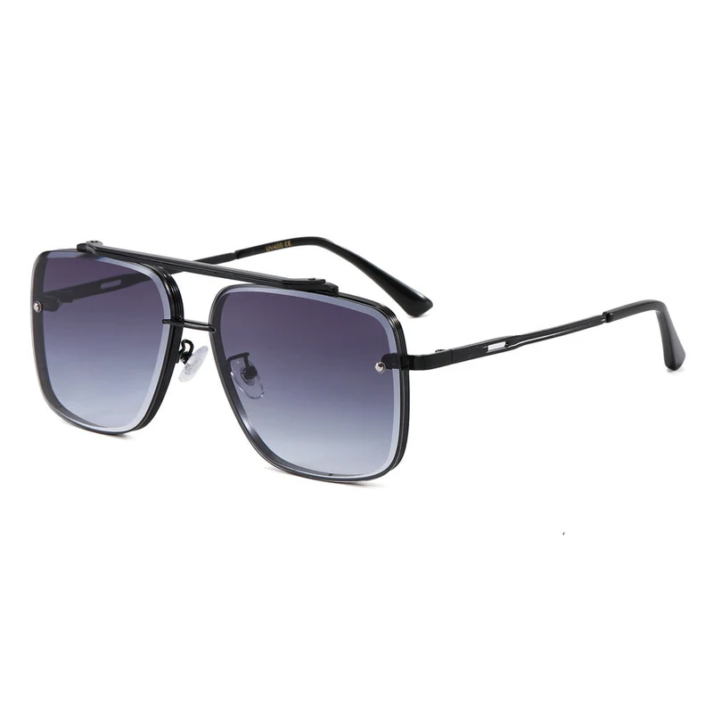 Damer elegant kvadratisk designer solbrille Luvikno