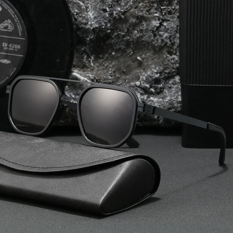 Damer Elegant Åttkantet Solbrille Luvikno