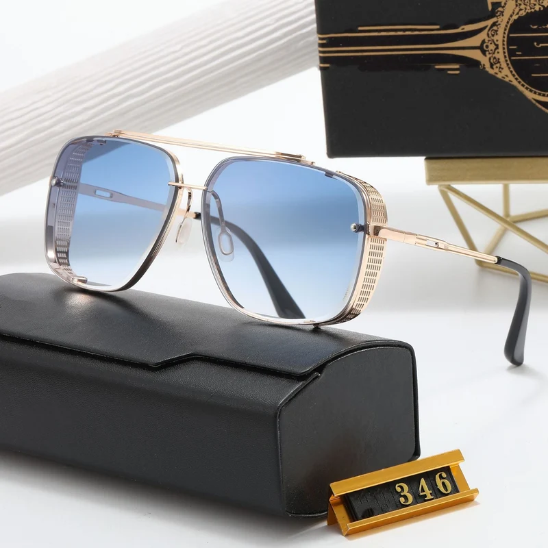 Dame designer solbrille med stilleggende firkantet ramme og UV-beskyttelse Luvikno