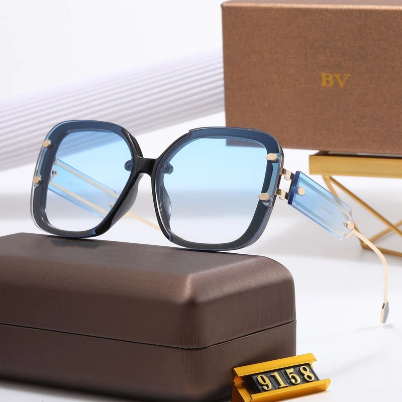 Dame designer-solbrille med ekstravagant ramme Luvikno