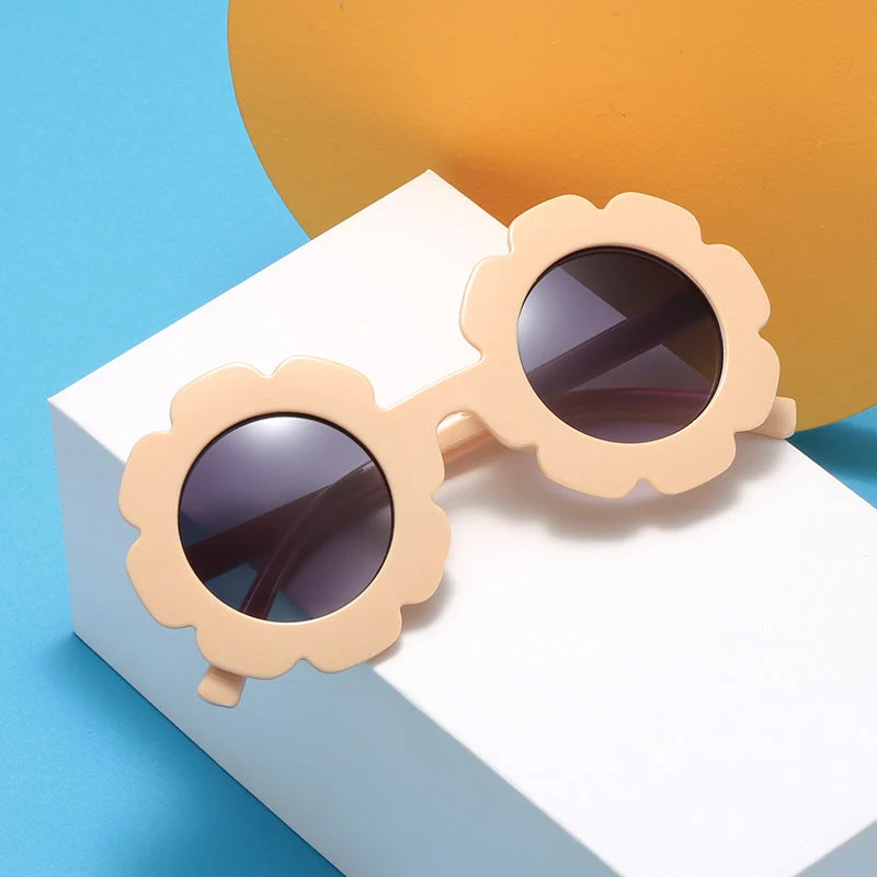 Dame lekne blomster-solbrille med høy UV-beskyttelse Luvikno