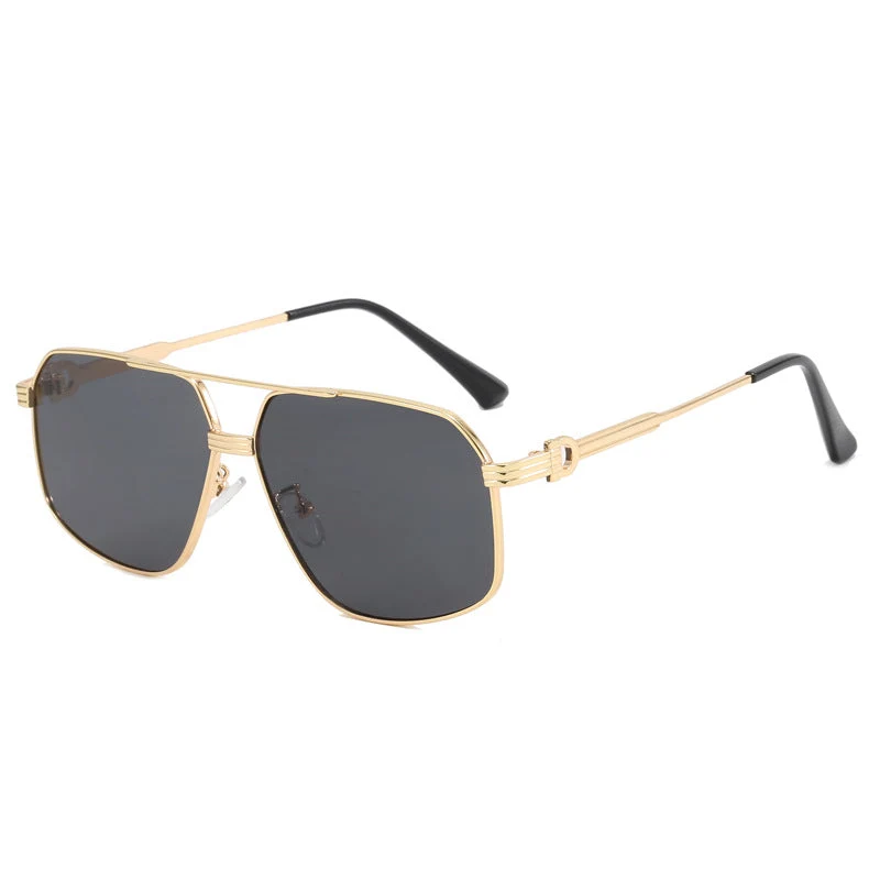 Dame stilige oversized solbriller med diamantformet ramme Luvikno