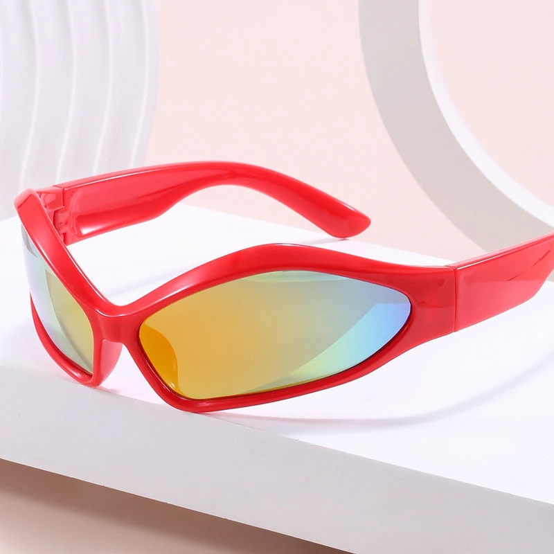 Dame Sporty solbriller med aerodynamisk design Luvikno