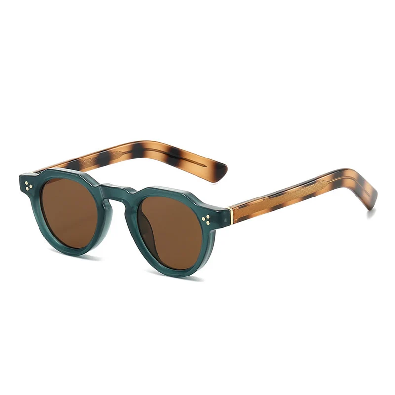 Dame moteriktig solbrille med ekstravagant ramme og UV-beskyttelse Luvikno