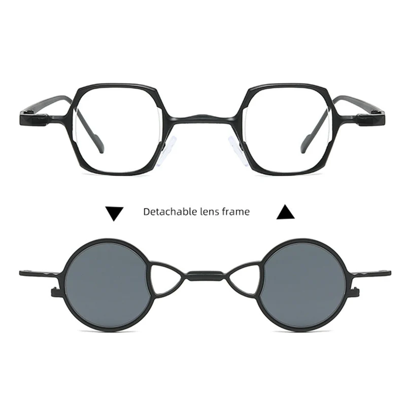 Dame moteriktig solbrille med unikt rammedesign Luvikno