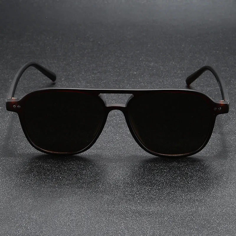 Dame designer solbrille med trendy havskilpadde ramme og UV-beskyttelse Luvikno