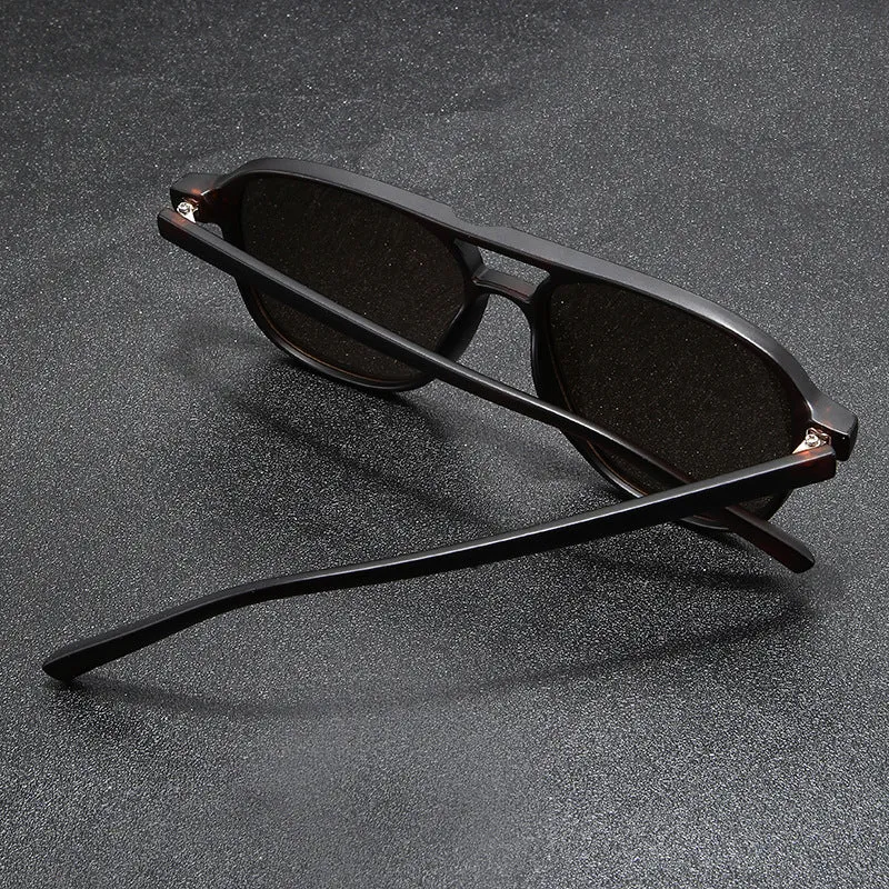 Dame designer solbrille med trendy havskilpadde ramme og UV-beskyttelse Luvikno