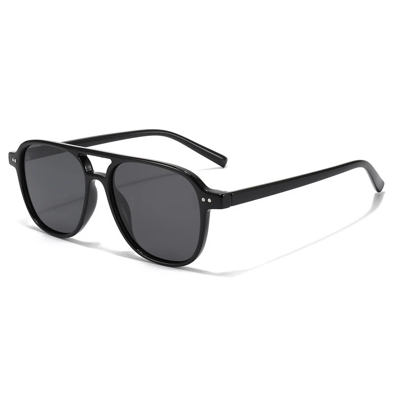 Dame designer solbrille med trendy havskilpadde ramme og UV-beskyttelse Luvikno