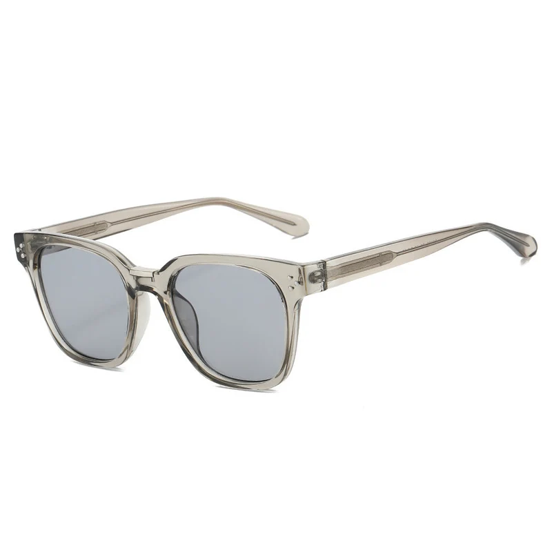 Damer Geometrisk solbrille med bred ramme og UV-beskyttelse Luvikno