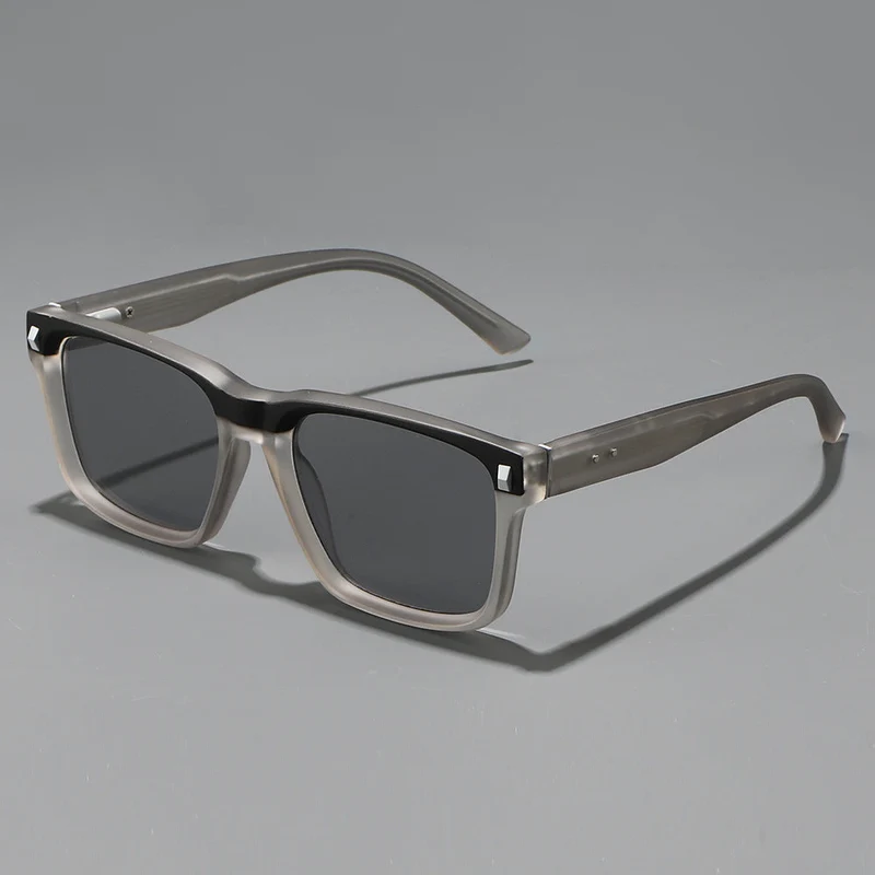 Dame Fashion-solbrille med UV400-beskyttelse og moderne, kantete design Luvikno