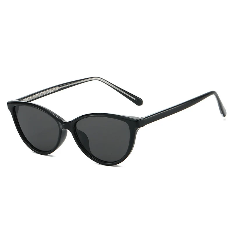 Dame Cat-Eye solbriller med stilige aksenter Luvikno