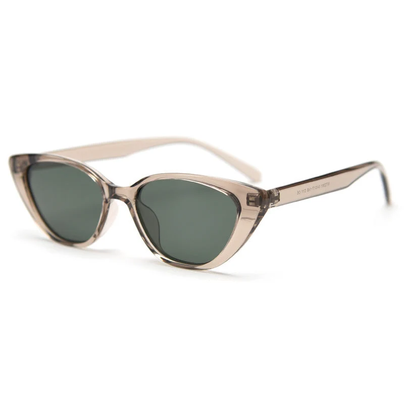 Dame Cat-Eye solbrille med moderne, elegant design Luvikno