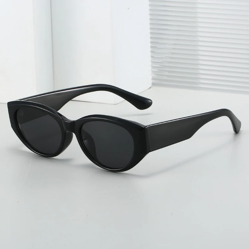 Dame Cat-Eye Solbriller i Fashion-Stil Luvikno