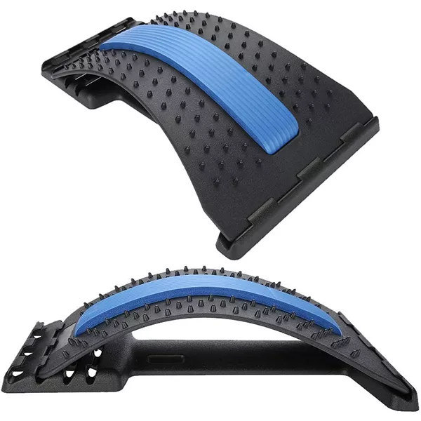 SpineEase | Justerbar rygstretching og lumbal akupressur massasjertank for umiddelbar smertelindring | Luvikno