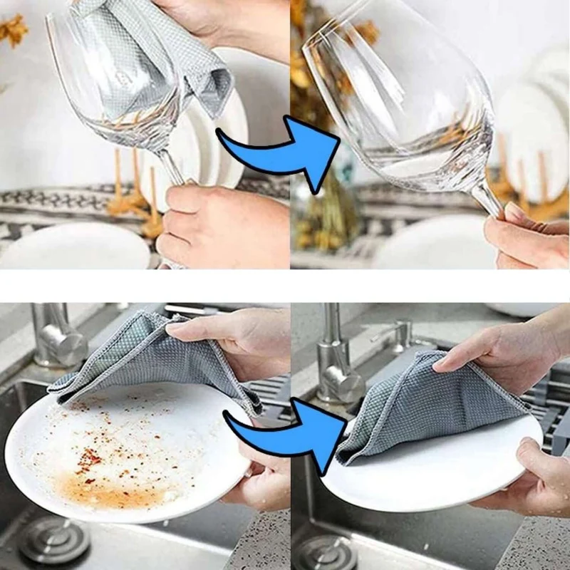 Soft Touch Wonder Cloth – Streak-Free Cleaning of Glass, Mirrors & Stainless Steel | Luvikno
