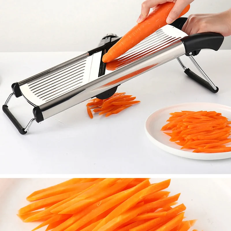ProLine Sharp Cutter – Justerbar Mandolin Skiver for Grønnsaker og Frukt | Luvikno