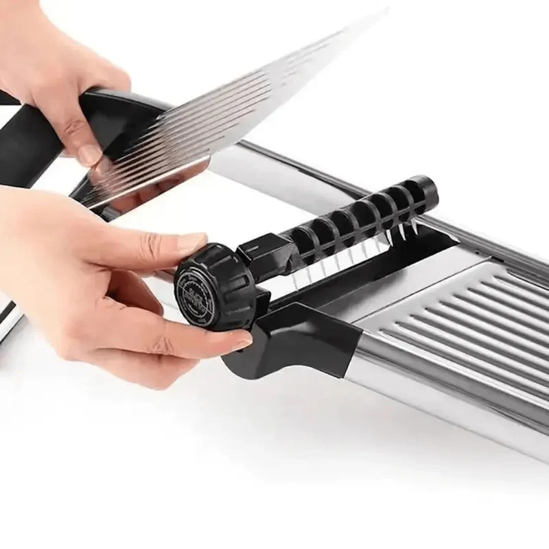 ProLine Sharp Cutter – Justerbar Mandolin Skiver for Grønnsaker og Frukt | Luvikno