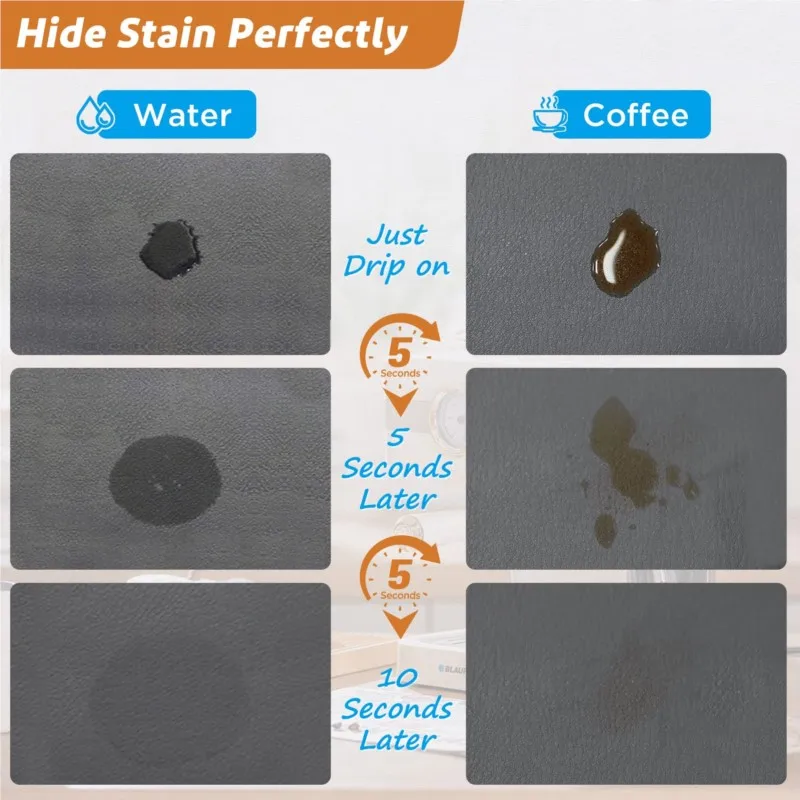 SafeStyle Nonslip Mat for Home – Modern Design & Washable Kunstleder | Luvikno