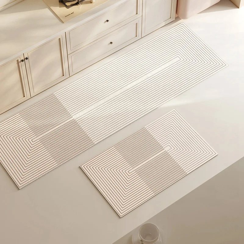 SafeStyle Nonslip Mat for Home – Modern Design & Washable Kunstleder | Luvikno