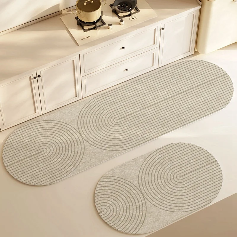 SafeStyle Nonslip Mat for Home – Modern Design & Washable Kunstleder | Luvikno